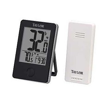 Taylor 1730 Wireless Thermometer Digital 32 to 122 deg F
