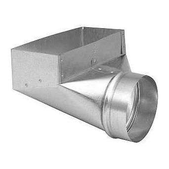Imperial GV0605 Angle Boot 3-1/4 in L 10 in W 4 in H 90 deg Angle Steel Galvanized
