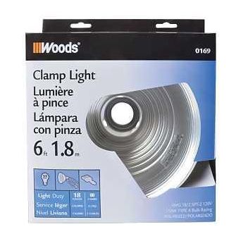 CCI 0169 Clamp Light Incandescent Lamp
