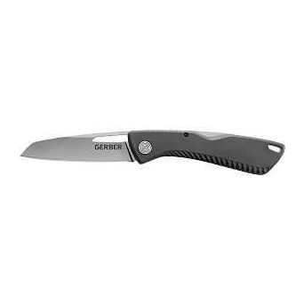 Gerber 31-003215 Folding Knife 3.2 in L Blade Stainless Steel Blade Gray Handle