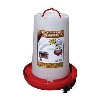 Farm Innovators HPF-100 Poultry Fount 3 gal Plastic
