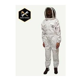 Harvest Lane Honey CLOTHSXXL-101 Beekeeping Suit 2XL Zipper Polycotton