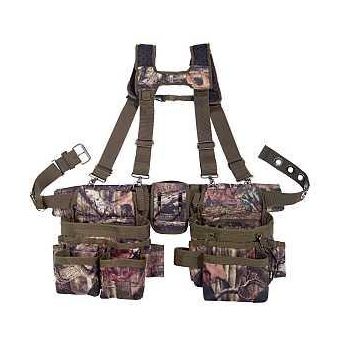Bucket Boss 85035 Suspension Rig 52 in Waist Fabric Mossy Oak 28-Pocket
