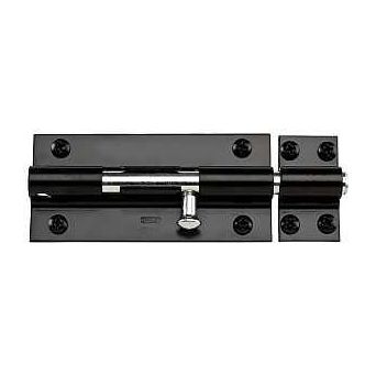 National Hardware N152-133 Barrel Bolt 0.6 in Dia Bolt Head 8 in L Bolt Steel