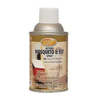 Country Vet 342033CVA Mosquito and Fly Spray Liquid Clear Characteristic 6.9 oz Aerosol Can