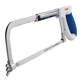Lenox 1805723 Hacksaw Frame 12 in L Blade 24 TPI Aluminum Blade Ergonomic Handle Rubber Handle
