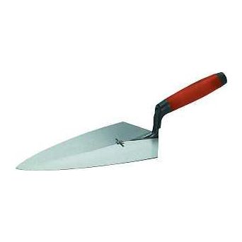 Marshalltown 19 11FG Brick Trowel 11 in L Blade 5-1/2 in W Blade Steel Blade DuraSoft Handle