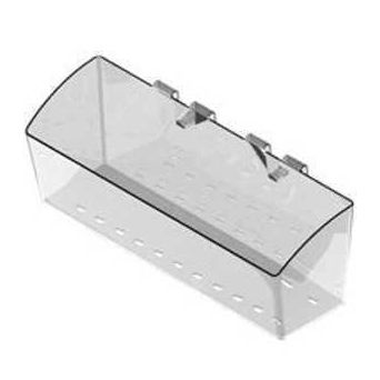 Southern Imperial Visi-Bin RPDMP-140405-FR Fastrack and Crossbar Basket Plastic 4 in L 14 in W 5 in H