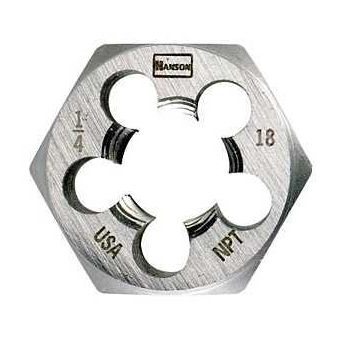 Irwin 7005 Taper Pipe Die 1/2-14 Thread NPT Thread Right Hand Thread HCS
