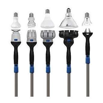 Unger Professional 977001 Light Bulb Changer 11 ft L Extension