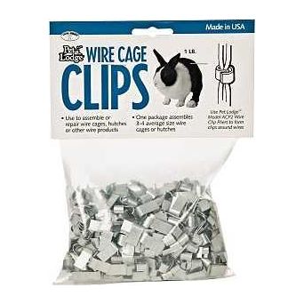 Miller ACC1 Cage Clip Ferrule Metal For: ACP2 Pet Lodge Wire Clip Pliers 14 - 16 ga Wire Panels