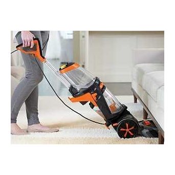 Bissell 1548 Pet Carpet Cleaner 1 gal Tank 11 in W Cleaning Path Samba Orange