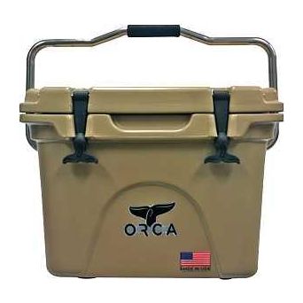 Orca ORCT020 Cooler 20 qt Cooler Tan Up to 10 days Ice Retention