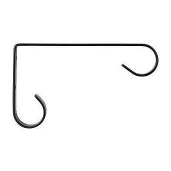 Landscapers Select 46BL Hanging Bracket 6-3/4 L Steel Black Wall Mount Mounting