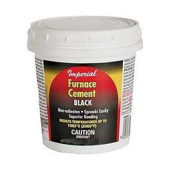 Imperial KK0304 Furnace Cement Black 32 oz