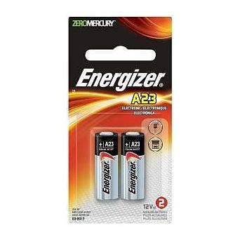 Energizer A23 A23BPZ-2 Battery 12 V Battery 55 mAh Alkaline Manganese Dioxide