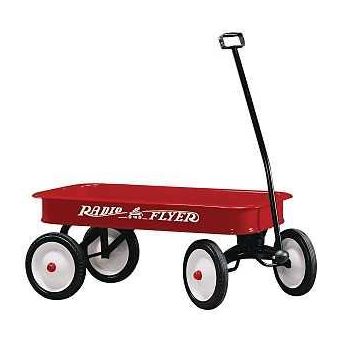 Radio Flyer 18 Wagon 150 lb Steel Classic Red