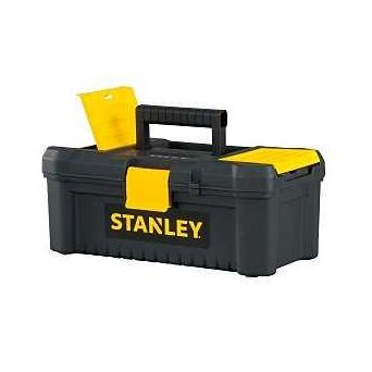 STANLEY Essential Series STST13331 Tool Box 213.6 cu-in Polypropylene Black/Yellow