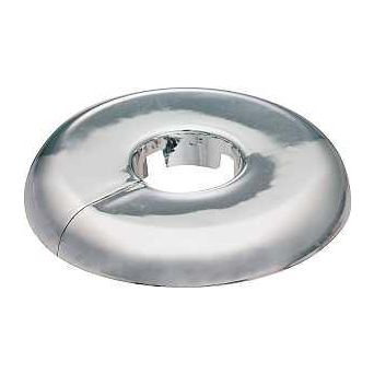 Plumb Pak PP811-31 Floor and Ceiling Plate 3-1/2 in OD For: 1 in Iron Pipes Plastic Chrome