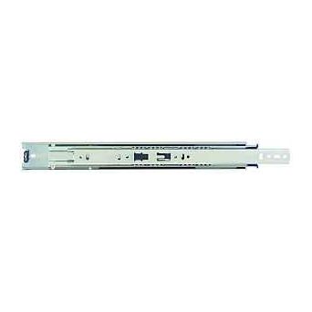Knape & Vogt 8400P 22 Drawer Slide 100 lb 22 in L Rail 1/2 in W Rail Anochrome