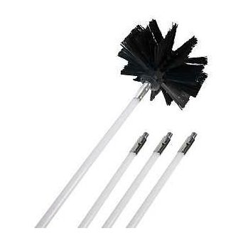 Dundas Jafine PCPBZW Duct Brush 4 in Dia Brush Nylon Handle