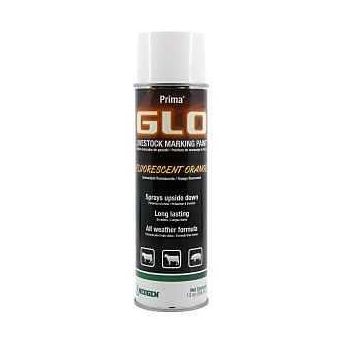 Neogen Ideal Prima 043-338389 Spray-On Glo Livestock Mark Paint Orange 12 Case