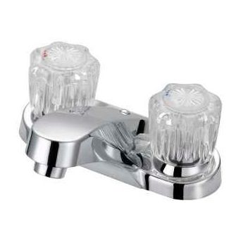 Boston Harbor F5120067CP Lavatory Faucet 1.2 gpm 2-Faucet Handle 3-Faucet Hole Metal/Plastic Chrome Plated