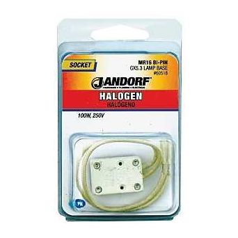 Jandorf 60518 Lamp Socket 250 V 100 W Porcelain Housing Material