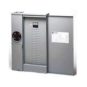Cutler-Hammer MBE4040B200BTS Meter Socket Load Center 40 -Pole 200 A 20 -Space NEMA 3R Enclosure