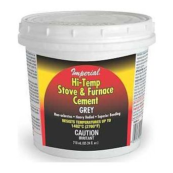 Imperial KK0069-A Stove and Furnace Cement 24 oz Tub