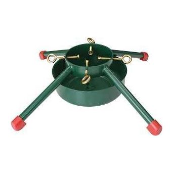 National Holidays 7304 Natural Tree Stand Steel Green Powder-Coated