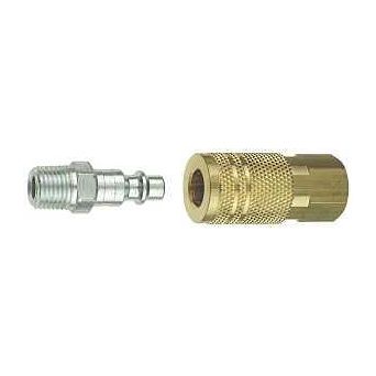 Tru-Flate 13-401 Coupler and Plug Set 1/4 in