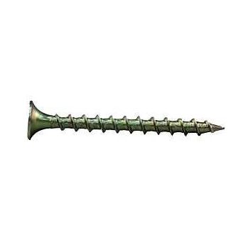 ProFIT 0333138G Screw #8 Thread 2 in L Coarse Thread Bugle Head Star Drive Steel Yellow Zinc 127 PK
