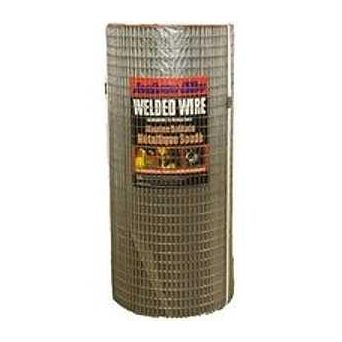 Jackson Wire 10 03 36 14 Welded Wire Fence 100 ft L 24 in H 1 x 1 in Mesh 14 Gauge Galvanized
