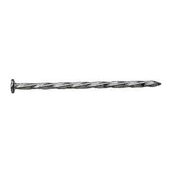ProFIT 0010159 Deck Nail 8D 2-1/2 in L Steel Hot-Dipped Galvanized Flat Head Spiral Shank 25 lb