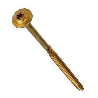 GRK Fasteners RSS 10225 Structural Screw 5/16 in Thread 4 in L Washer Head Star Drive Steel 400 BX