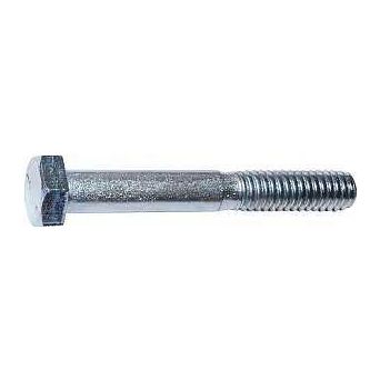 Midwest Fastener 00344 Cap Screw 1/2-13 in Thread 3-1/2 in L Coarse Thread Hex Drive Zinc Zinc 25 PK