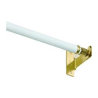 Kenney KN391/1 Sash Rod 7/16 in Dia 28 to 48 in L White
