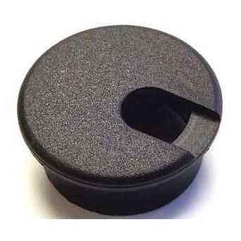Jandorf 61604 Desk Grommet 1-1/2 in Dia Cable Polystyrene Black