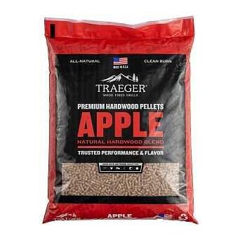 Traeger PEL318 Pellet Apple Wood 20 lb Bag
