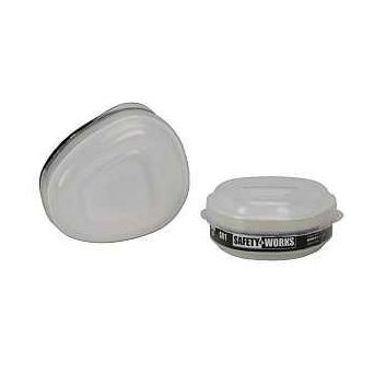SAFETY WORKS SWX00322 Paint and Pesticide Replacement Cartridge and Pre-Filter P95 Filter