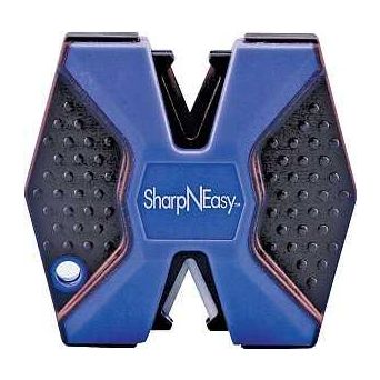 Accusharp SharpNEasy 334CD Knife Sharpener Coarse/Fine Ceramic Abrasive Rubber Handle