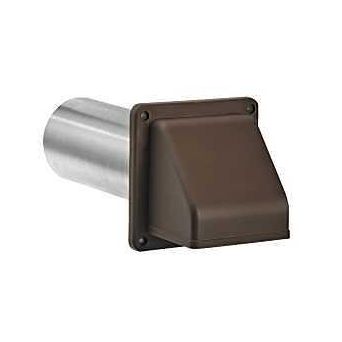 Lambro 222B Preferred Hood Vent 5-1/2 in W Hood 5.69 in H Hood 3 in Duct Plastic Hood