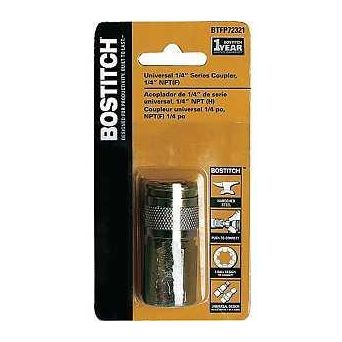 Bostitch BTFP72321 Coupler 1/4 in FNPT Steel Plated