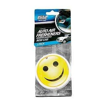 Elite Auto Care 8995 Auto Air Freshener New Car - Pack of 6