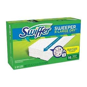 Swiffer 96826 Sweeper Cloth 16 Pads Capacity