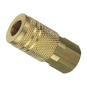 Tru-Flate 13-237 Coupler 3/8 in FNPT Brass