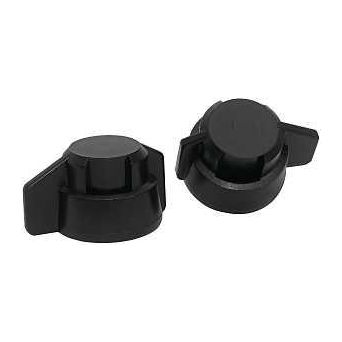 Green Leaf Y8253040 6PK Winged Bayonet Cap Closed Black