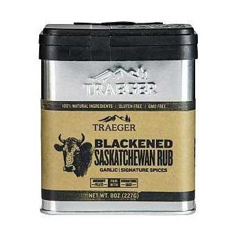 Traeger SPC178 Blackened Rub Garlic 8.25 oz Tin