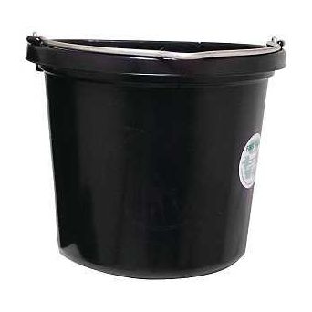 Fortex-Fortiflex FB-120 Series FB-120BX Bucket 20 qt Volume Rubber/Polyethylene Black